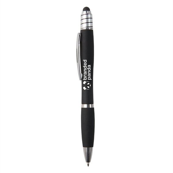 Metallic Black color option for Fullerton Velvet Touch Mgc Spin Top Stylus Pen