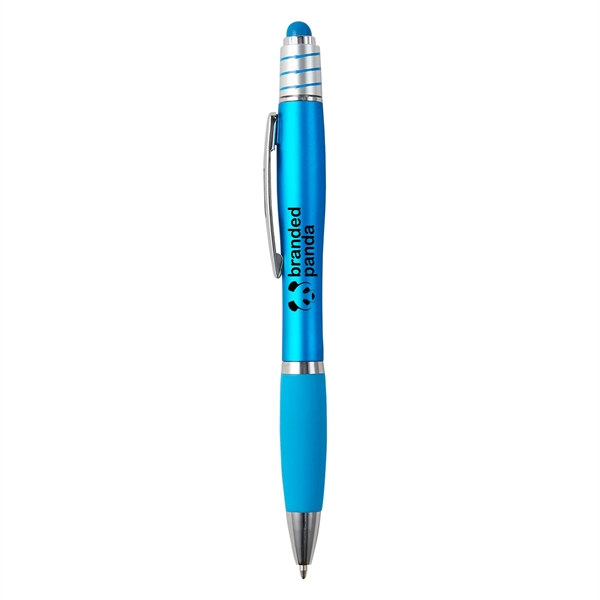 Metallic Light Blue color option for Fullerton Velvet Touch Mgc Spin Top Stylus Pen