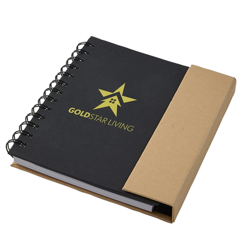 Main photo of Eco Magnetic Notebook With Sticky Notes & Pen