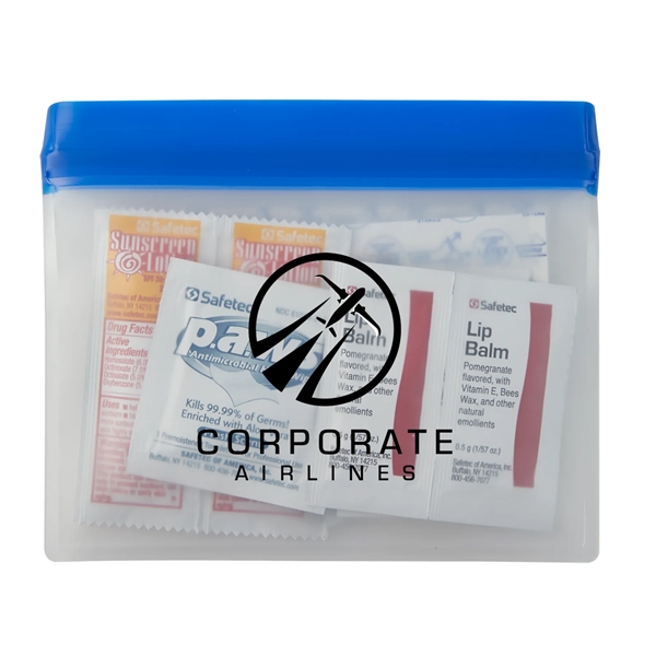 Blue color option for Peva Waterproof First Aid Event Kit