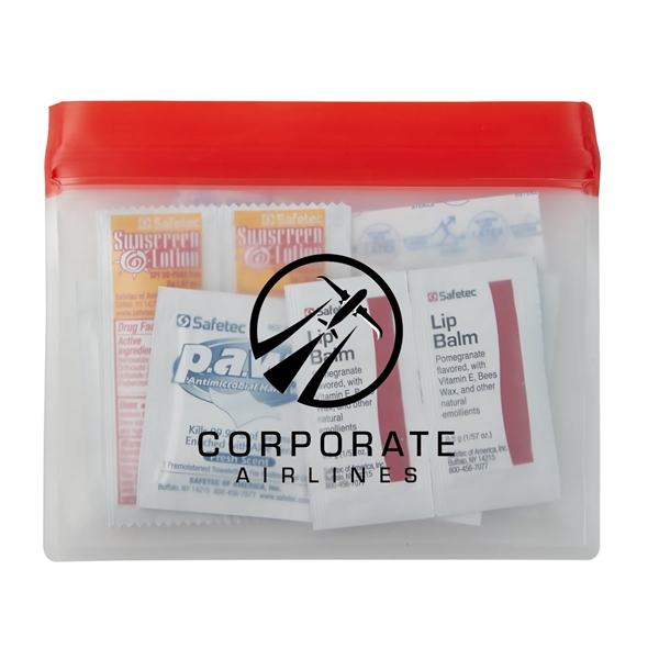Red color option for Peva Waterproof First Aid Event Kit
