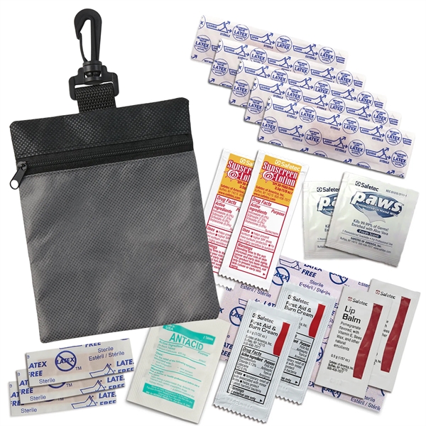 Grey color option for Rpet Outdoor First Aid Kit