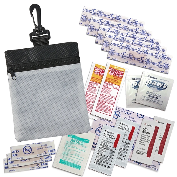 White color option for Rpet Outdoor First Aid Kit