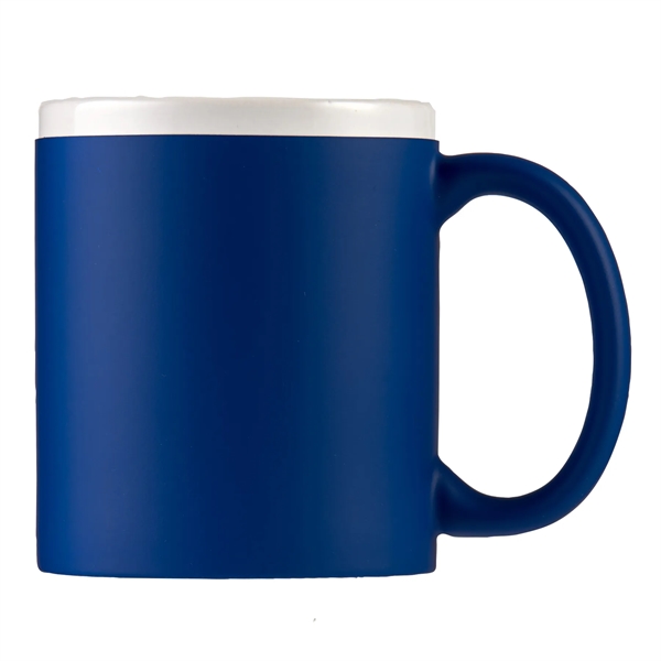 Blue color option for 11 Oz Soft Touch Coffee Mug