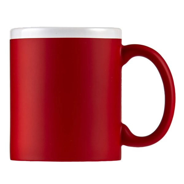 Red color option for 11 Oz Soft Touch Coffee Mug