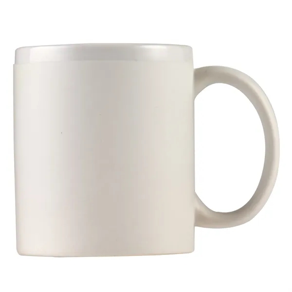 White color option for 11 Oz Soft Touch Coffee Mug