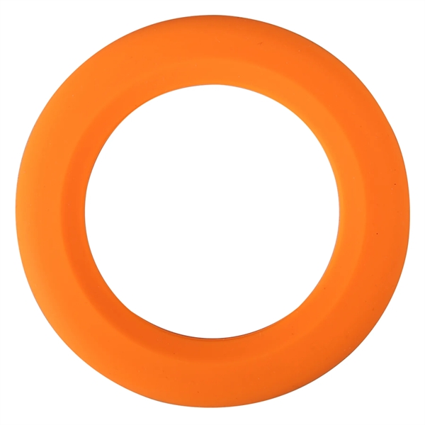 Orange color option for Silicone Wristband Flying Disc