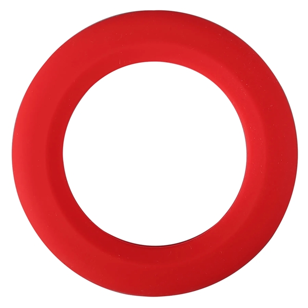 Red color option for Silicone Wristband Flying Disc