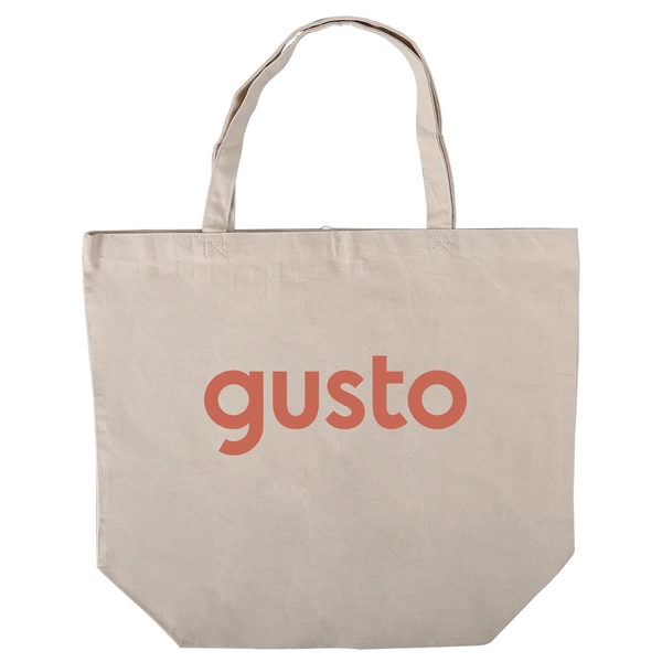 Natural color option for 12 Oz. Cotton Canvas Tote