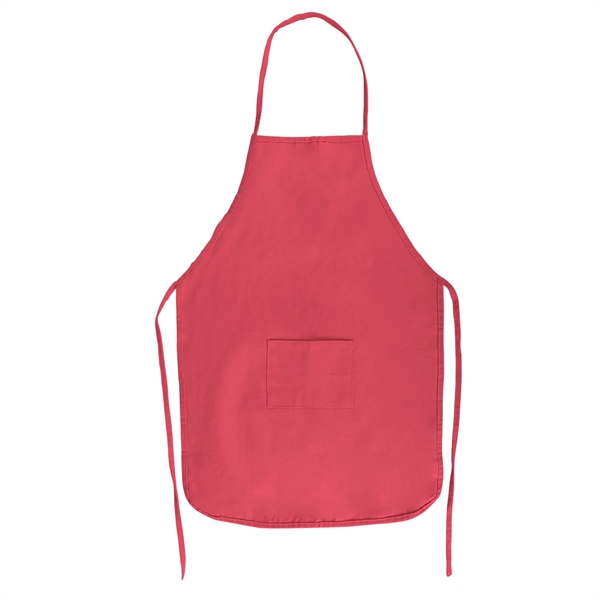 Red color option for 10 Oz. Cotton Canvas Kitchen Apron