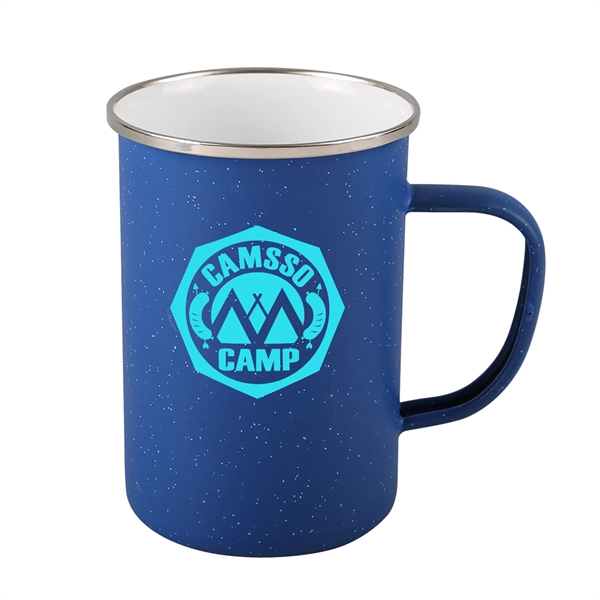 Matte Blue color option for 20 Oz. Speckle It™ Enamel Camping Mug