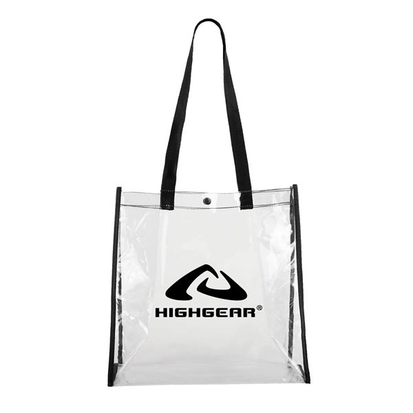 Black color option for Clear Stadium Tote