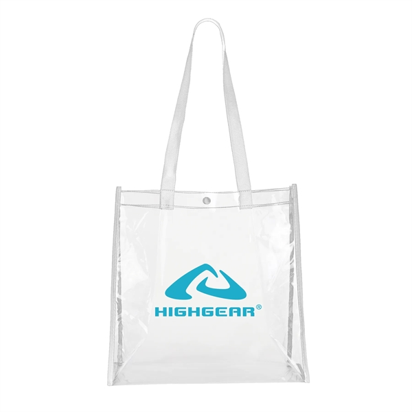 White color option for Clear Stadium Tote