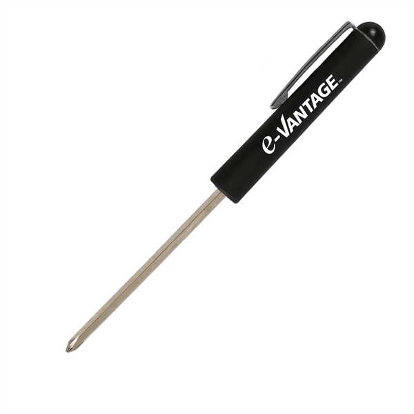 Black color option for Pocket Screwdriver With Reversible Phillips And Flat Blade