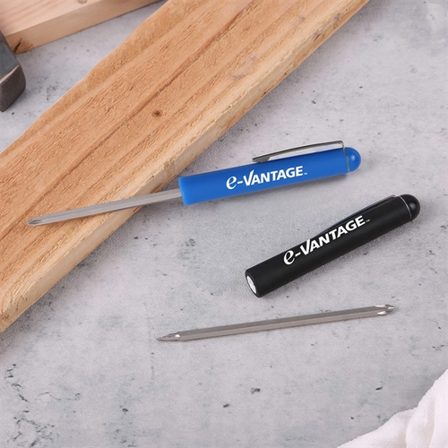 Main photo of Pocket Screwdriver With Reversible Phillips And Flat Blade