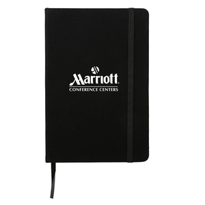 Photo of Suede Fabric Hardbound Journal Notebook