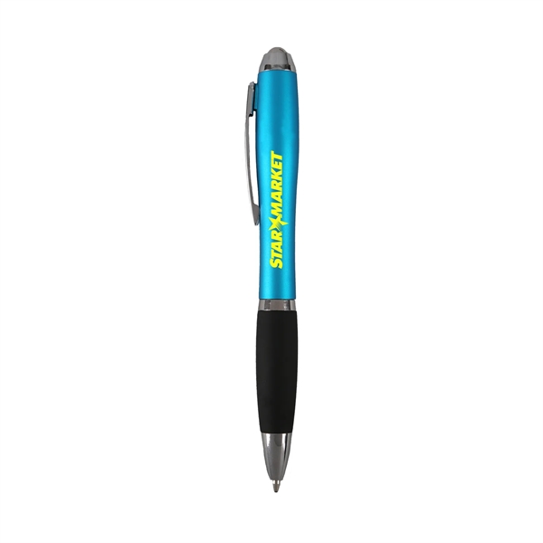 Metallic Light Blue color option for Fullerton Mgc Fidget Stress Reliever Pen