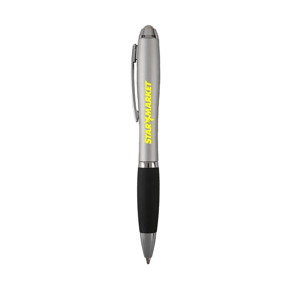 Metallic Silver color option for Fullerton Mgc Fidget Stress Reliever Pen
