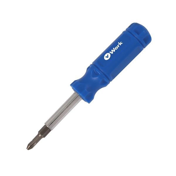 Royal color option for 6 In 1 Screwdriver With Phillips, Flat, And Hex Capabilities
