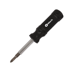 Photo of 6 In 1 Screwdriver With Phillips, Flat, And Hex Capabilities