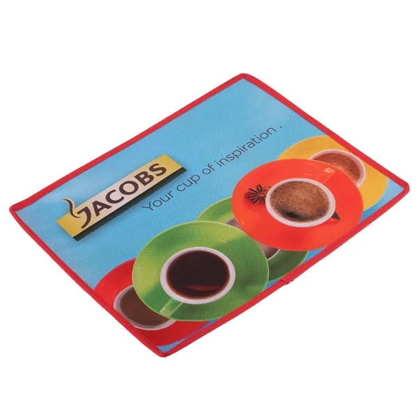 Red color option for Sublimated Placemat