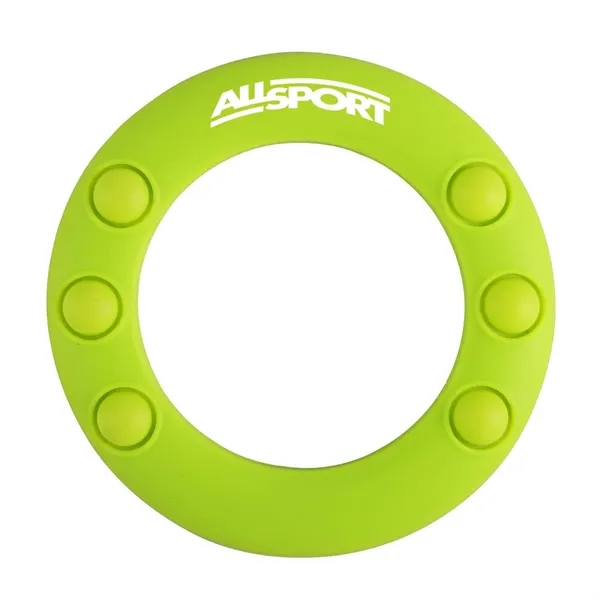 Lime Green color option for Silicone Wrist Pop It Disc
