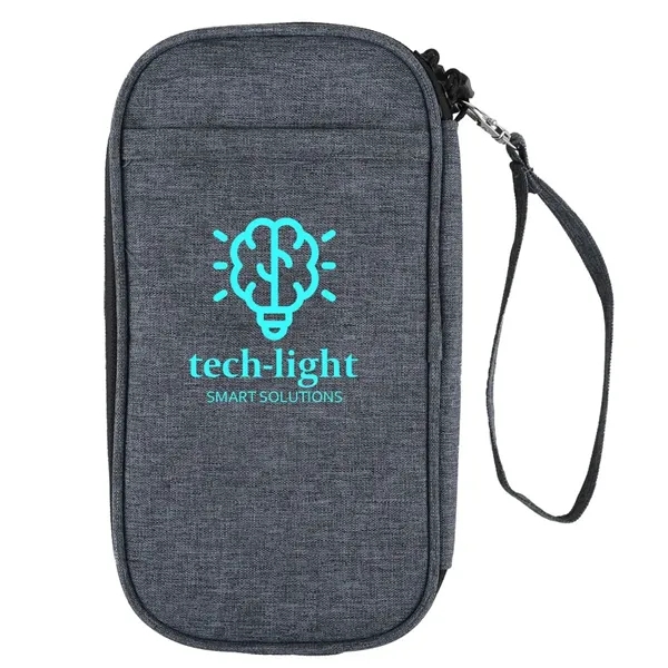 Heathered Gray color option for Rpet Travel Tech Organizer