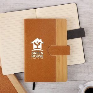 Photo of Bamboo Journal W/ Magnetic Closure & Fsc® Paper