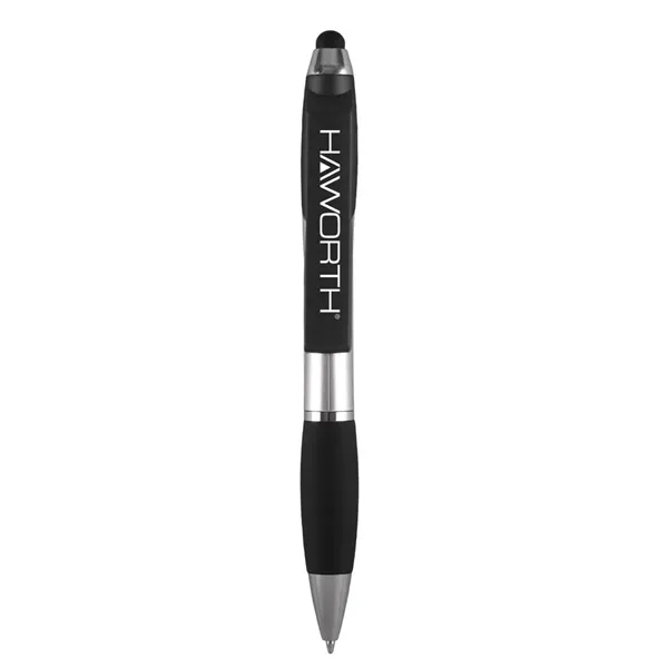 Metallic Black color option for Fullerton Phone Stand Stylus Mgc Pen
