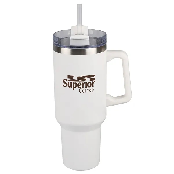 White color option for 40 Oz. Insulated Stainless Steel Mug
