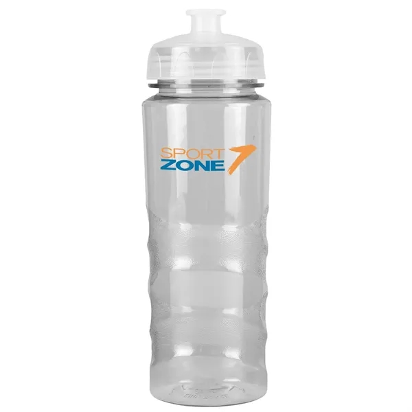 Clear color option for 20 Oz. Rpet Water Bottle