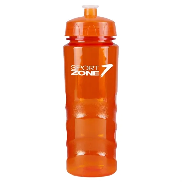 Translucent Orange color option for 20 Oz. Rpet Water Bottle