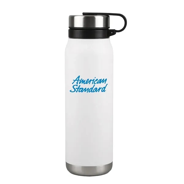 Matte White color option for 20 Oz. Silverton Stainless Steel Bottle