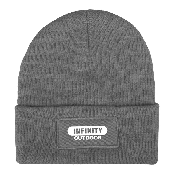 Gray color option for Recycled Cuffed Knit Beanie