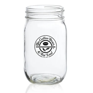 Photo of 16 Oz. Mason Jar Drinking Glass