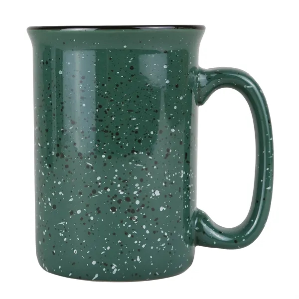 Dark Green color option for 13 Oz. Tall Speckle It Ceramic Camping Mug