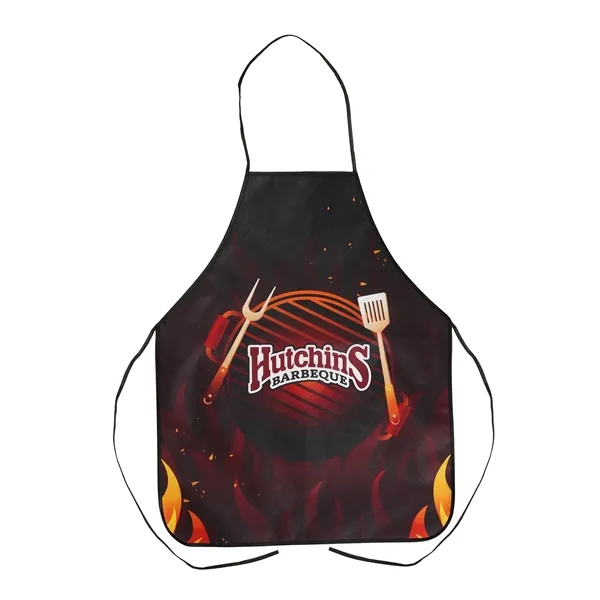 Black color option for Sublimated Rpet Non Woven Apron