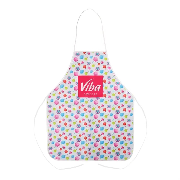 White color option for Sublimated Rpet Non Woven Apron