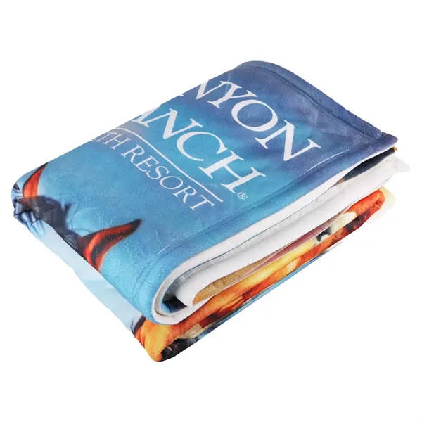 Cream color option for Sublimated Ultra Plush Blanket