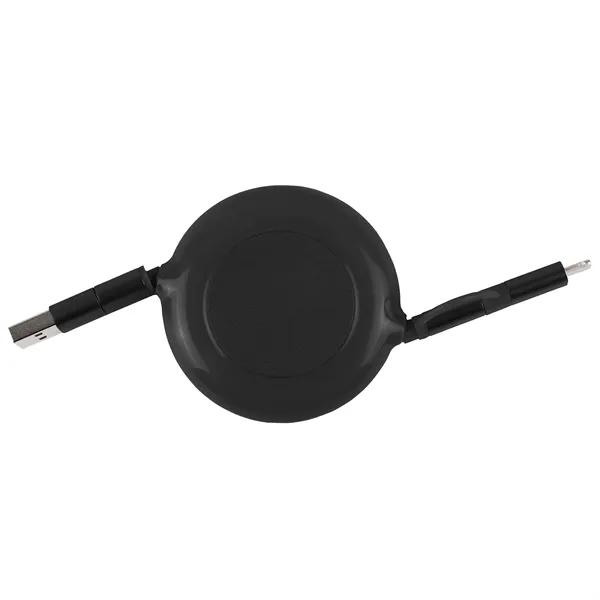 Black color option for 3 In 1 Retractable Fast Charge It™ Cable