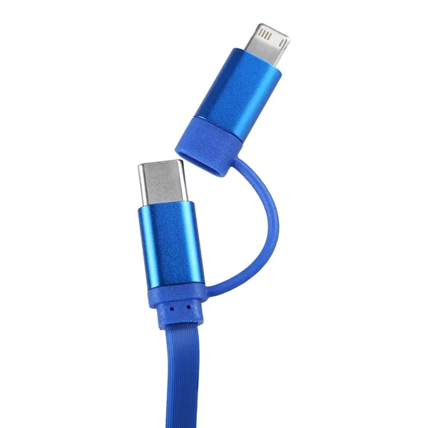 Blue color option for 3 In 1 Retractable Fast Charge It™ Cable