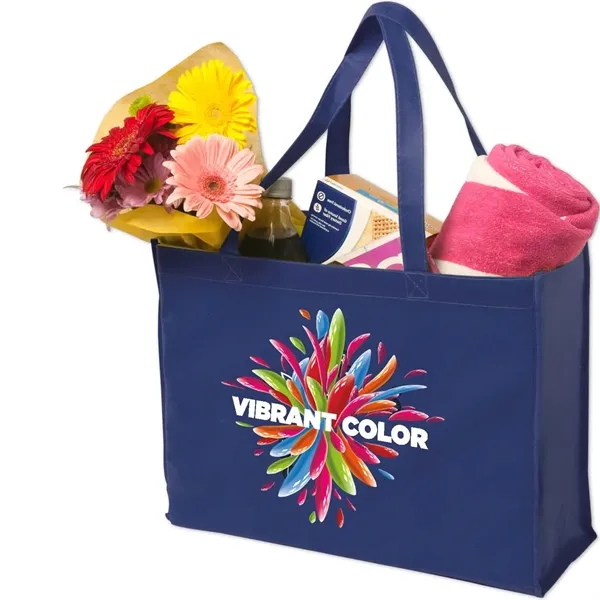 Royal color option for Recycled Shopping Tote (Rpet)
