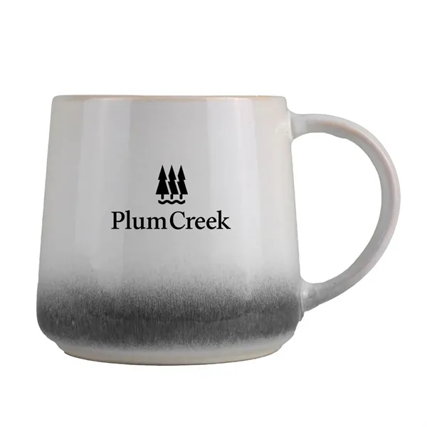 Blue-Black color option for 16 Oz. Richmond Reactive Glaze Ceramic Mug