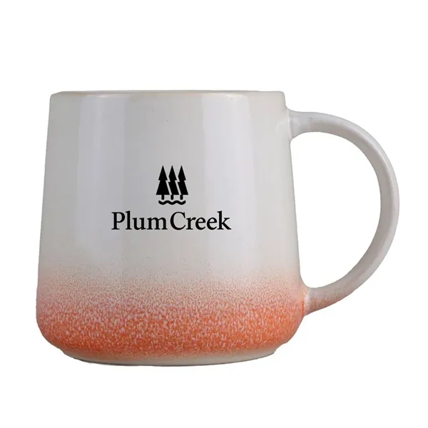 Orange color option for 16 Oz. Richmond Reactive Glaze Ceramic Mug
