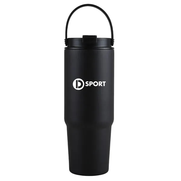 Black color option for 27 Oz. Siam Powder Coated Recycled Stainless Steel Tumbler