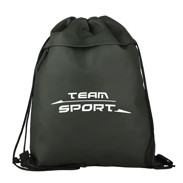 Dark Green color option for Nova 600 D Rpet Drawstring Backpack