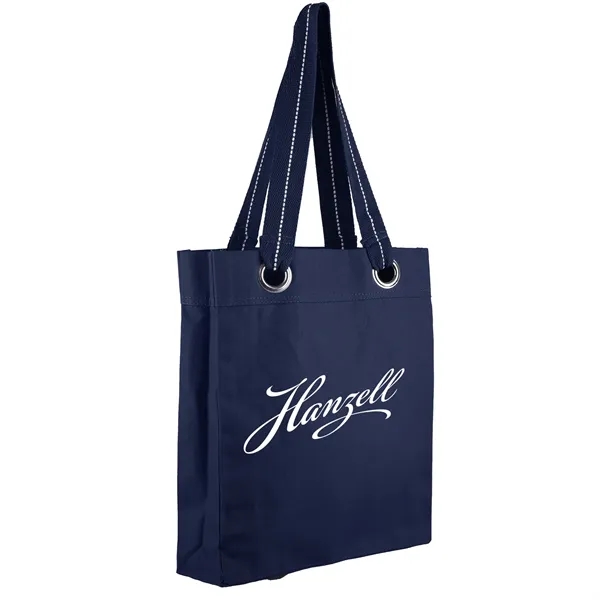 Black color option for 12 Oz. Klamath Cotton Canvas Tote W/Large Grommets