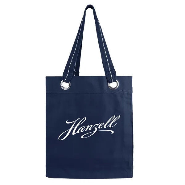Navy Blue color option for 12 Oz. Klamath Cotton Canvas Tote W/Large Grommets