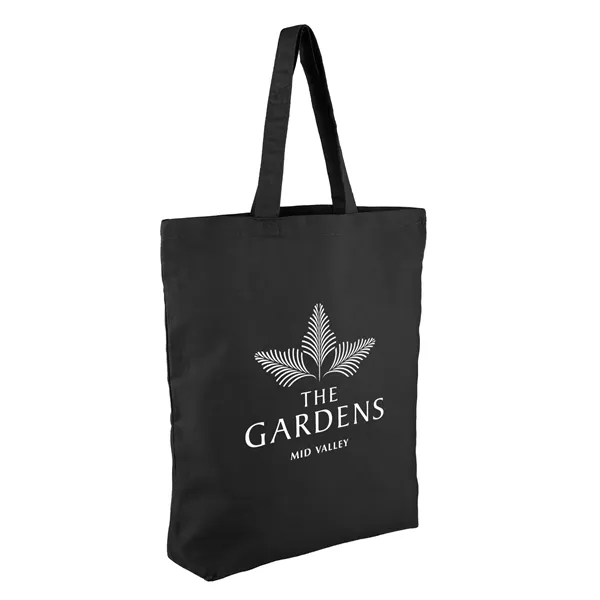 Black color option for 6 Oz. Cornelius Cotton Tote W/ Gusset