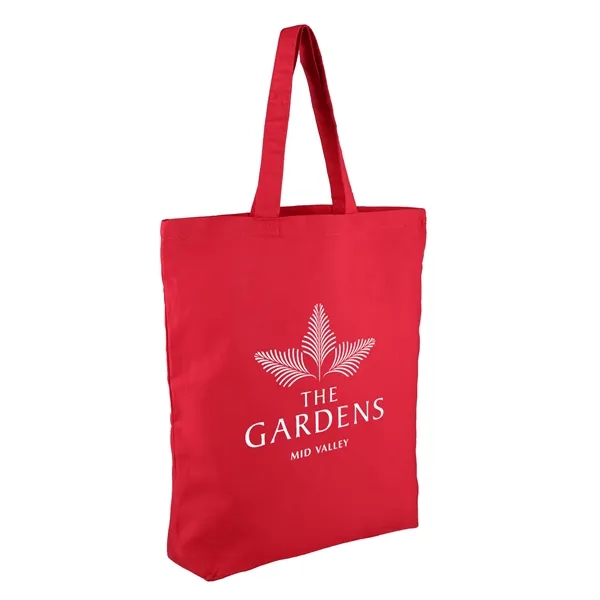 Red color option for 6 Oz. Cornelius Cotton Tote W/ Gusset